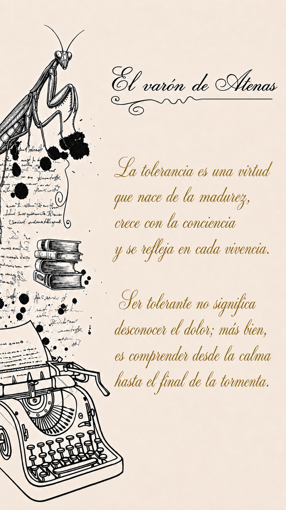 La tolerancia.