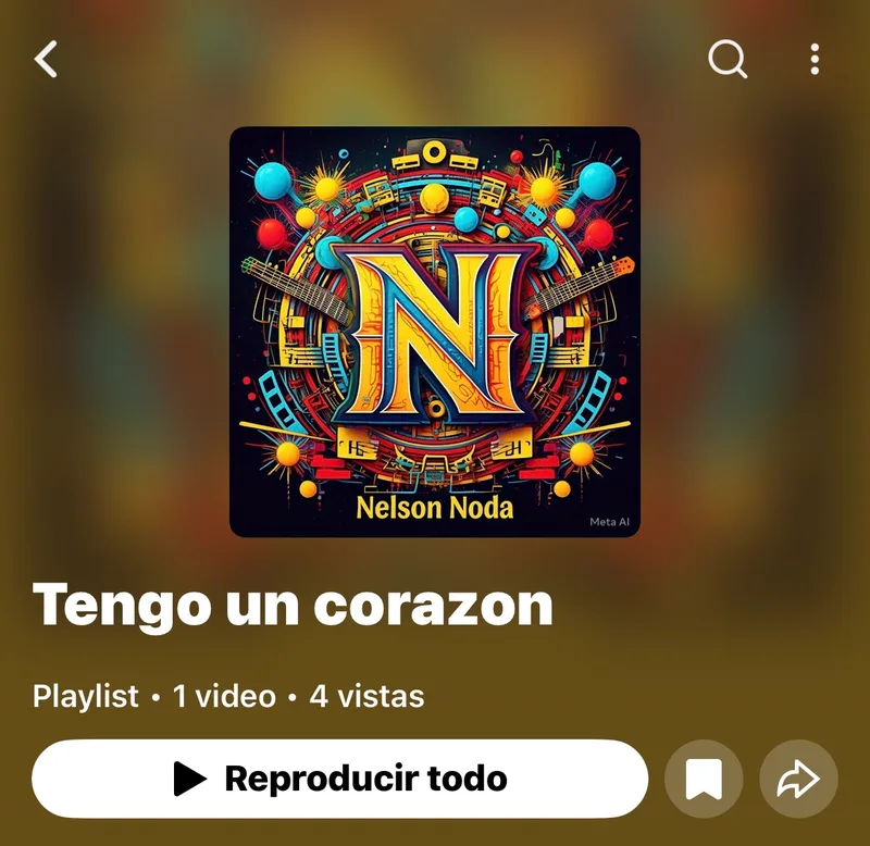 Canción: Tengo un Corazón''  En YouTube.